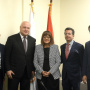 15 October 2019 National Assembly Speaker Maja Gojkovic and the OSCE Parliamentary Assembly President George Tsereteli